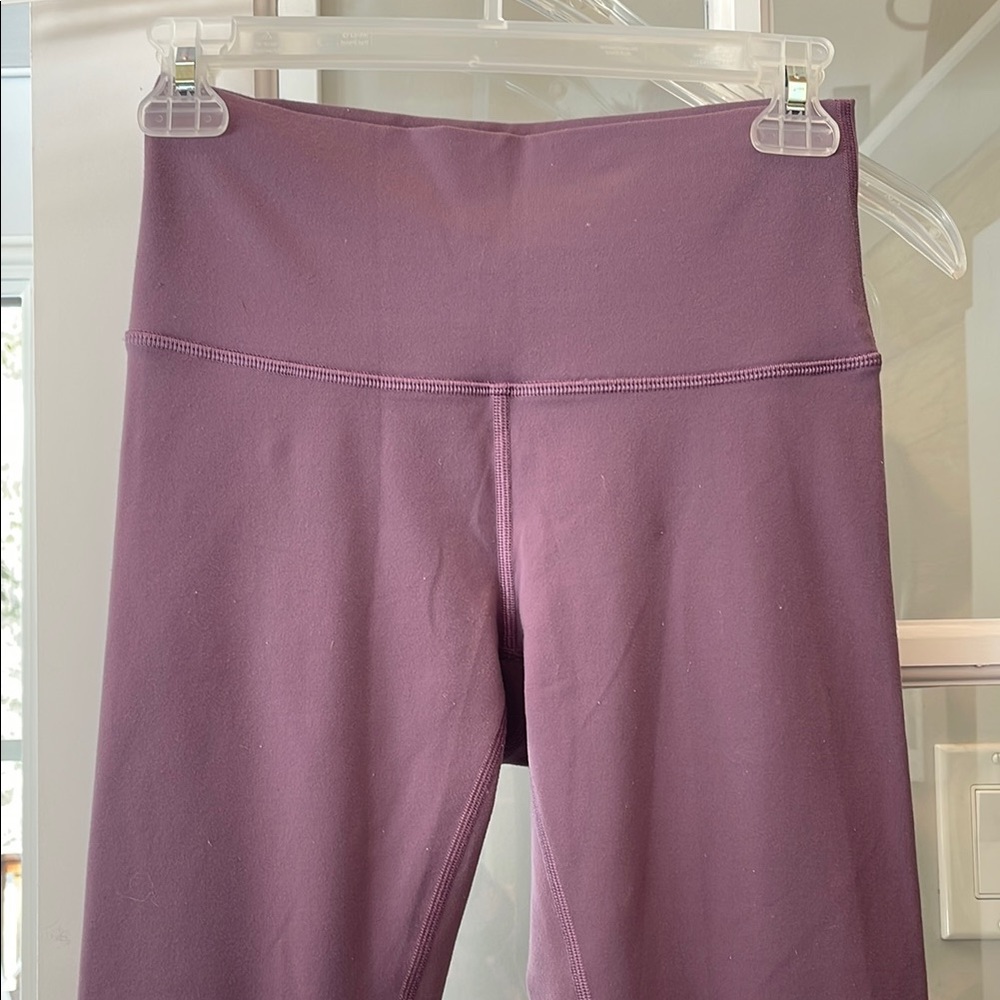 Lululemon Purple Leggings High-Waist Stretch